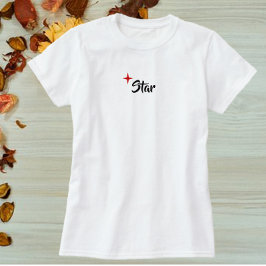 Niedlicher Red Star Diva T - Shirt