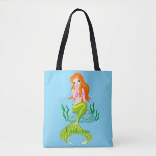 Niedlicher RedkopfMermaid Thunder_Cove Tasche