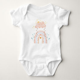 Niedlicher Regenbogen Baby Strampler