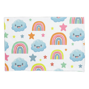 Niedlicher Regenbogen Kissenbezug