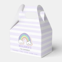 Niedlicher Regenbogen - Lavendel Stripter Kinderge