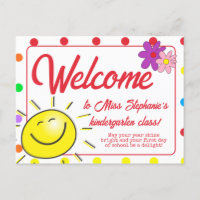 Niedlicher Regenbogen Polka Dot Sunshine Willkomme