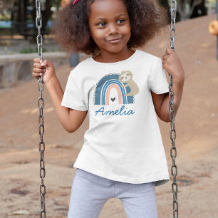 Niedlicher Regenbogenname Kid T-Shirt