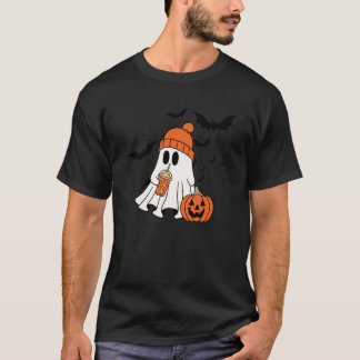 Niedlicher Retro Halloween Geist  T-Shirt