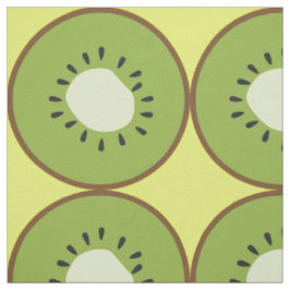 Niedlicher Riese Kiwi Frucht Gelb grün Stoff