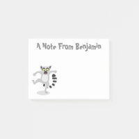 Niedlicher Ring Schwanz lemur Tanz Cartoon Abbildu