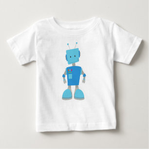 Niedlicher Roboter, Funny Robot, Alberner Roboter, Baby T-shirt