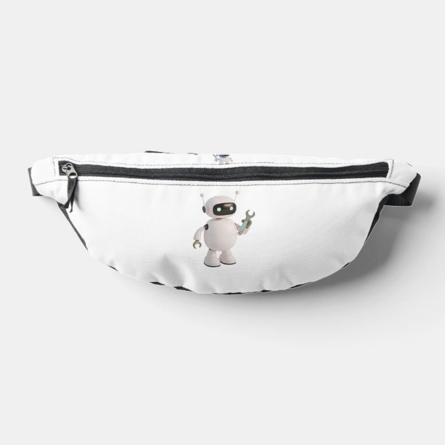 Niedlicher Roboter Mechanic Fanny Pack - Funny Sci Bauchtasche (Ablage )