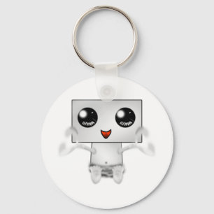 Niedlicher Roboter Schlüsselanhänger