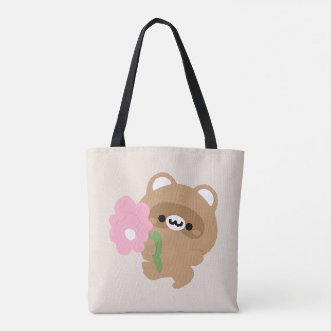 Niedlicher romantischer Biber Tasche (Rückseite)
