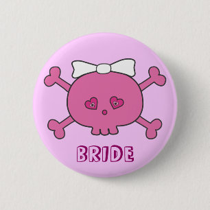 Niedlicher rosa button