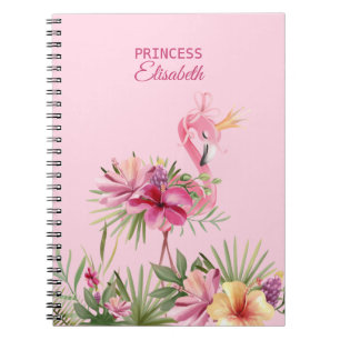 Niedlicher Rosa Flamingo Notizblock