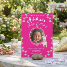 Niedlicher rosa Kindergeburtstag
