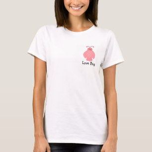 Niedlicher Rosa Liebeskäfer T-Shirt