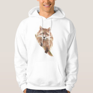 Niedlicher roter Fox, Foxy wild lebende Tiere, Hoodie