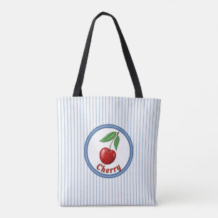 Niedlicher Roter Krebs und Blaue Streifen Personal Tasche