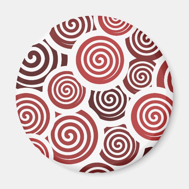 Niedlicher roter Magnetmagnet Magnet (Vorne)