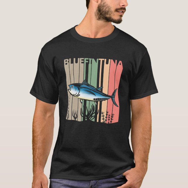 Niedlicher Roter Thun T-Shirt (Vorderseite)