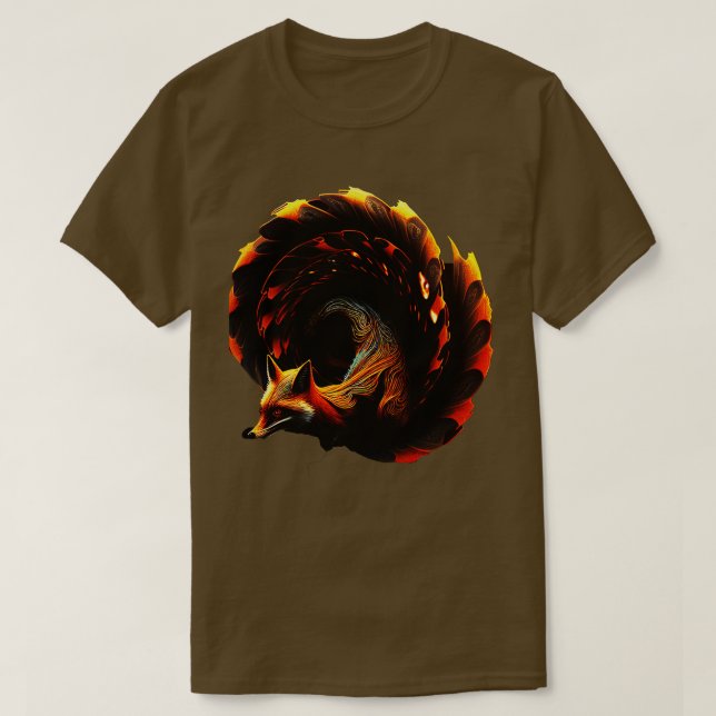 Niedlicher Rotfuchs 2023 T-Shirt (Design vorne)