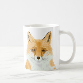 Niedlicher Rotfuchs - transparent. Kaffeetasse
