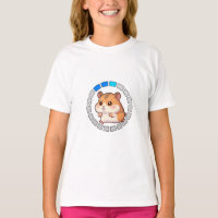 Niedlicher runder Hamster-Kreis-Fortschrittsbalken