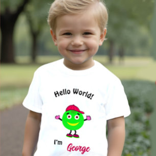 Niedlicher Rundkörper Baby T-shirt