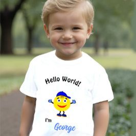 Niedlicher Rundkörper Baby T-shirt