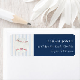 Niedlicher Rust unsere kleine Champ Baseball-Adres