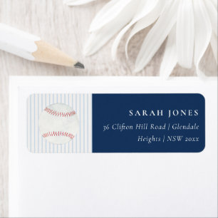 Niedlicher Rust unsere kleine Champ Baseball-Adres