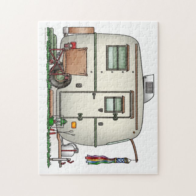 Niedlicher RV-Vintager (Vertikal)