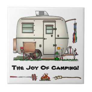 Niedlicher RV-Vintager Fliese