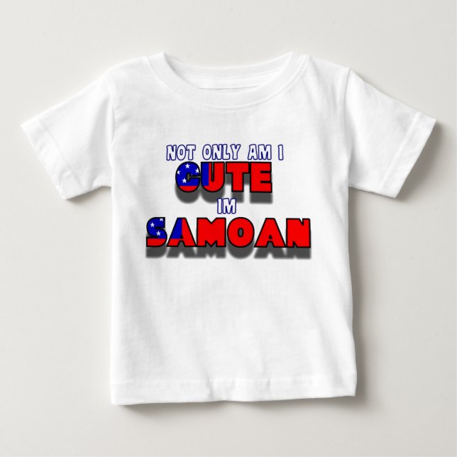 Niedlicher Samoan kid2 Baby T-shirt (Vorderseite)