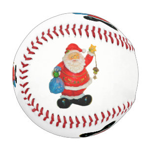 Niedlicher Santa Claus Father Christmas Kris Kring Baseball