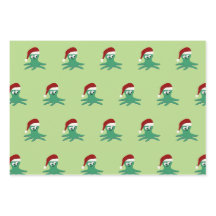 Niedlicher Santa Octopus