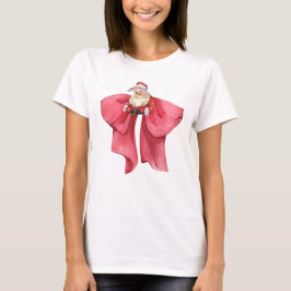 Niedlicher Santa Santa Santa Santa Santa T-Shirt