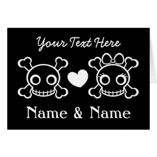 Niedlicher Schädel-Partner