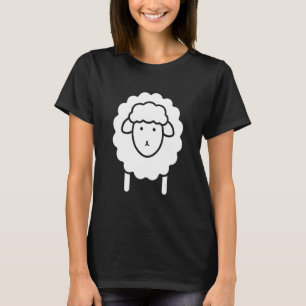 Niedlicher Schafzüchter für Lammfleisch Bauer 1 T-Shirt