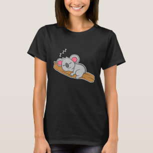 Niedlicher Schlaf Koala Bär Funny Koala Bear Lover T-Shirt