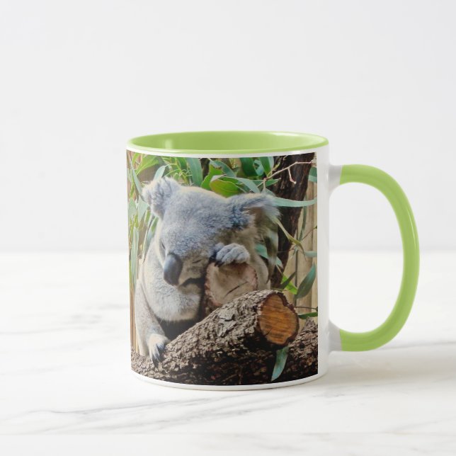 Niedlicher Schlafenkoala-Bär Tasse (Rechts)