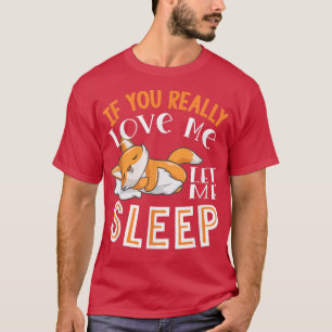 Niedlicher Schlaffuchs Grafische Frauen Kinder füh T-Shirt