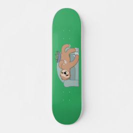 Niedlicher Schlafsessel, der ein zauberhafter trop Skateboard