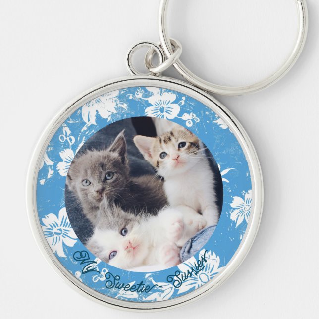 Niedlicher Schlüsselanhänger für  Heimtierkatze fü (Vorne)