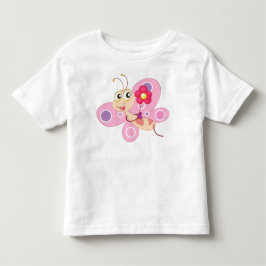 niedlicher Schmetterling Kleinkind T-shirt