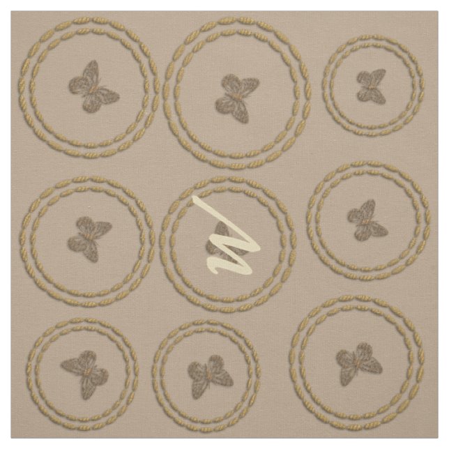 Niedlicher Schmetterling Stoff (Muster)