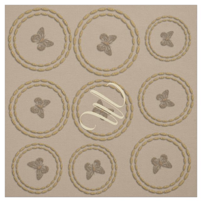 Niedlicher Schmetterling Stoff (Muster)