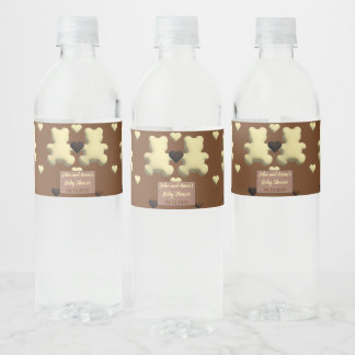 Niedlicher Schokoladenbär Babydusche