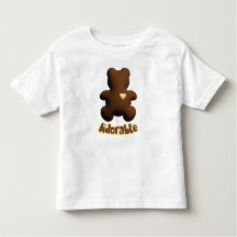 Niedlicher Schokoladenbär T - Shirt