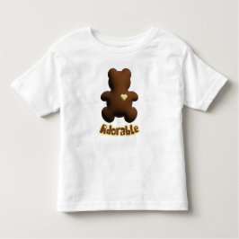 Niedlicher Schokoladenbär T - Shirt