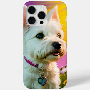 Niedlicher schöner Westie Terrier Welpenhund Drei Case-Mate iPhone Hülle