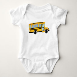 Niedlicher Schulbus-Baby-Bodysuit Baby Strampler
